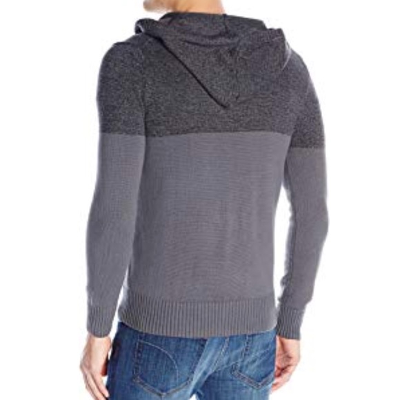 Dickies sweater heather gray Henley hoodie L xl xxl vintage hooded sweatshirt